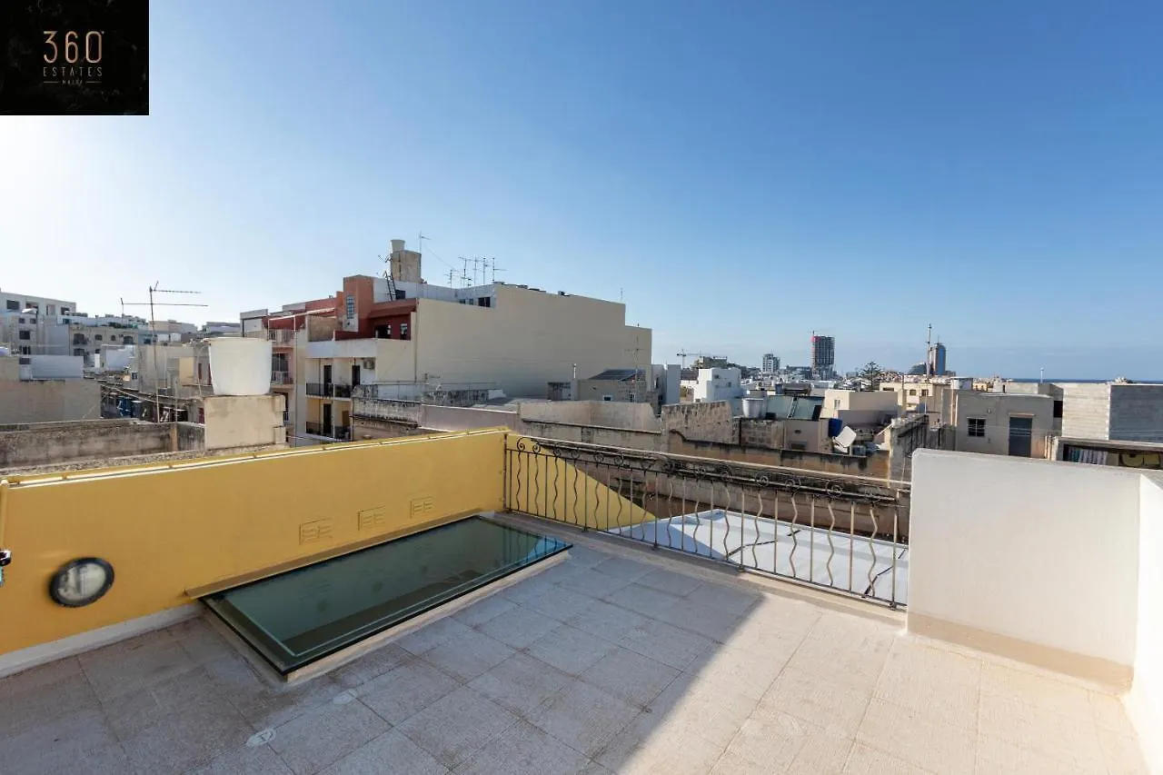 Amazing House In Sliema Central With Bbq & Parking By 360 Estates Apartment